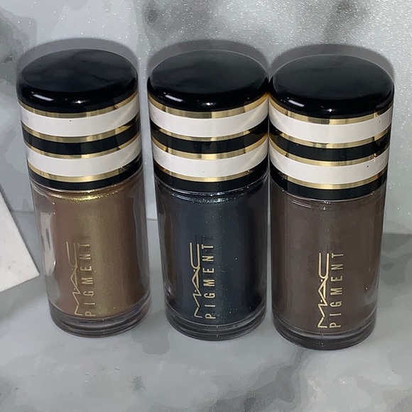 Nocturnals Green & Teal Set MAC PIGMENT & GLITTER SET - Picture 3 of 14